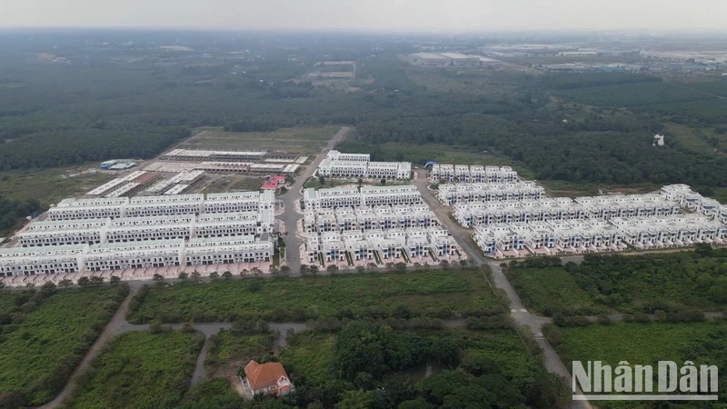 Toàn cảnh Dự án khu dân cư Tân Thịnh.