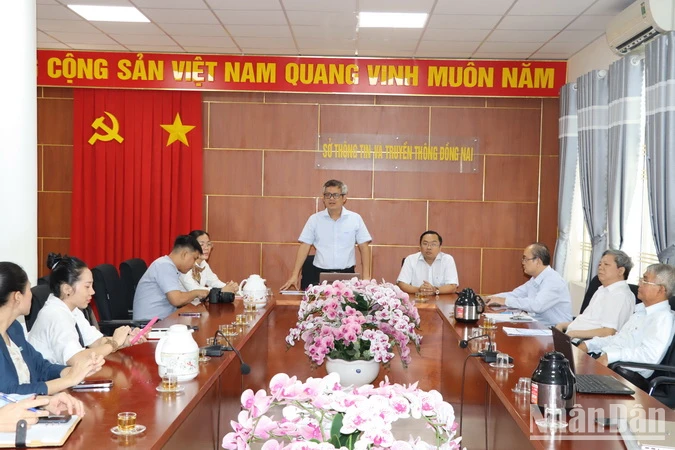 Quang cảnh buổi họp báo.
