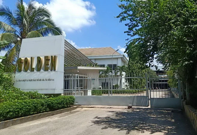 Công ty trách nhiệm hữu hạn Golden tại khu công nghiệp Tam Phước.