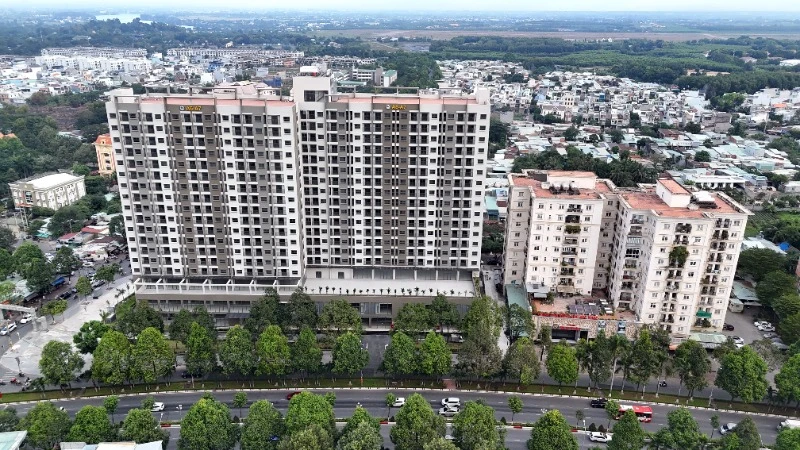 Dự án nhà ở xã hội A6-A7 phường Quang Vinh, thành phố Biên Hòa được bàn giao kỹ thuật các căn hộ.