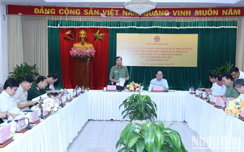 Quang cảnh buổi giám sát.