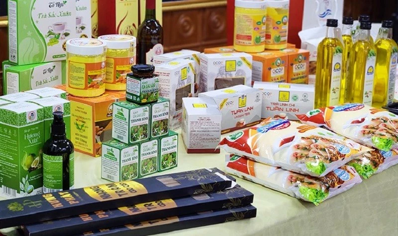 Sản phẩm OCOP của tỉnh Quảng Bình.