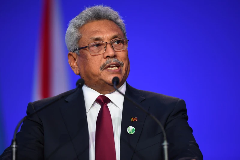 Tổng thống Sri Lanka Gotabaya Rajapaksa. (Ảnh: Reuters)