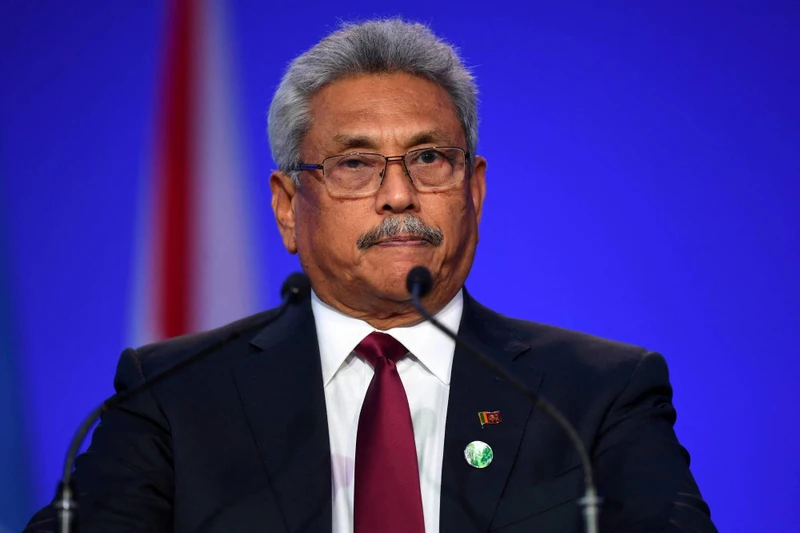 Cựu Tổng thống Sri Lanka Gotabaya Rajapaksa. (Ảnh: Reuters)