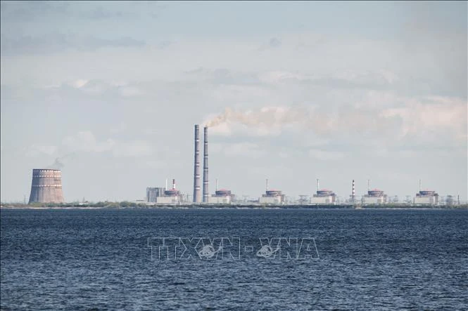 Toàn cảnh nhà máy điện hạt nhân Zaporizhzhia ở Ukraine. (Ảnh tư liệu: AFP/TTXVN)
