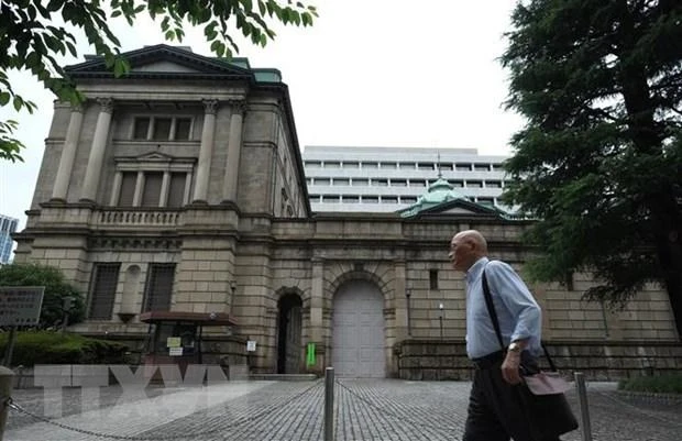 Trụ sở Ngân hàng Trung ương Nhật Bản (BOJ) tại thủ đô Tokyo. Ảnh: AFP/TTXVN