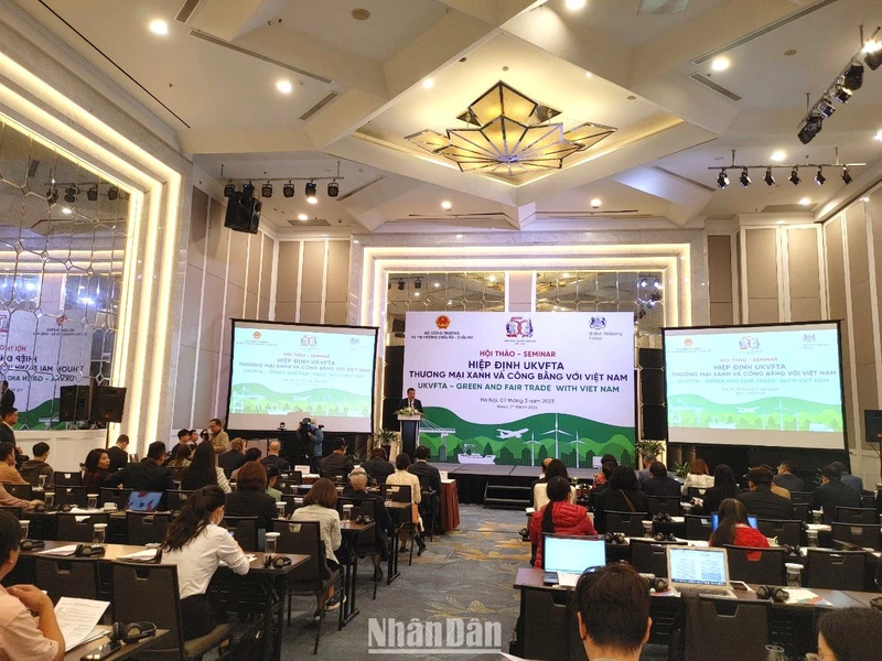 Toàn cảnh hội thảo. (Ảnh: TRUNG HƯNG)