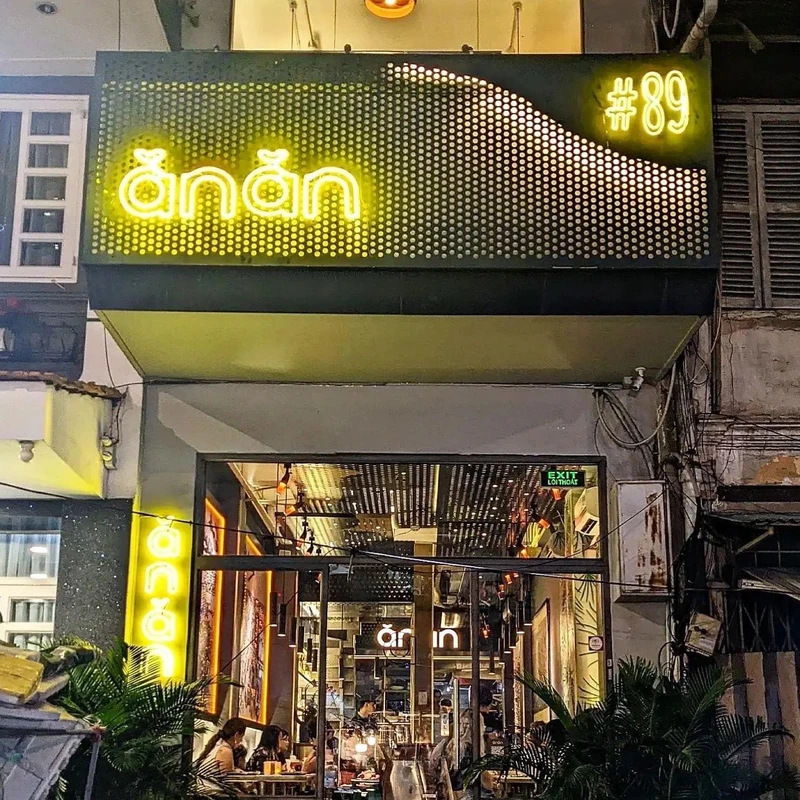 Nhà hàng Ănăn Saigon tại quận 1, Thành phố Hồ Chí Minh là đại diện duy nhất của Việt Nam được vinh danh trong tốp 50 nhà hàng tốt nhất châu Á năm 2023. (Ảnh: Ănăn Saigon)