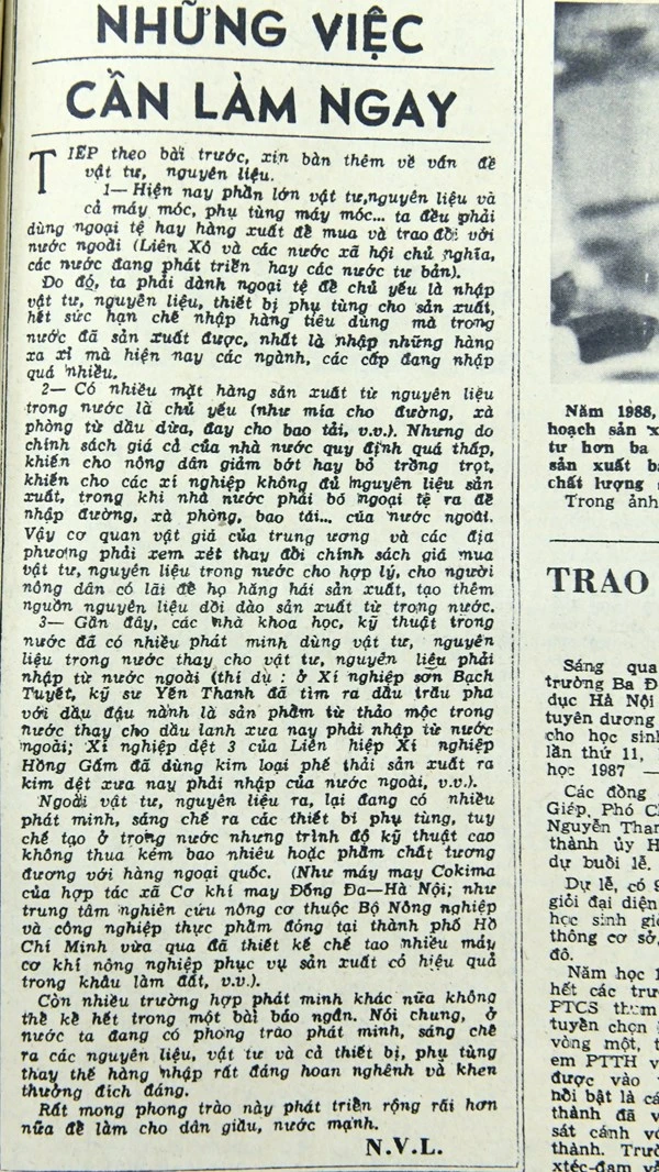 Những việc cần làm ngay (Bài 22)