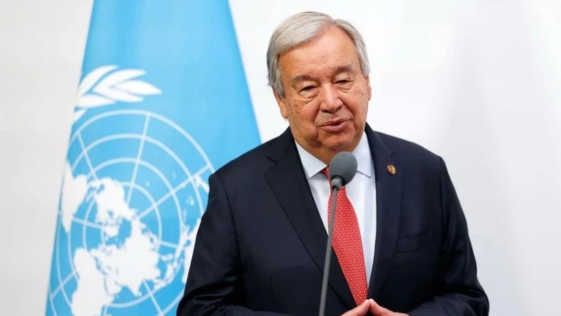 Tổng Thư ký Liên hợp quốc António Guterres. (Ảnh: THX/TTXVN)