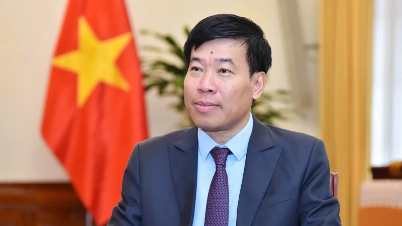 Thứ trưởng Ngoại giao Nguyễn Mạnh Cường. (Ảnh: Báo Thế giới và Việt Nam) 