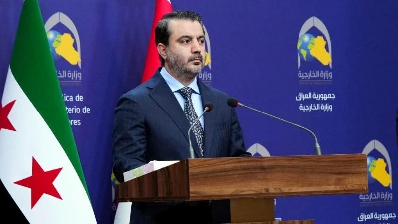 Ngoại trưởng Syria Asaad al-Shaibani. (Ảnh: THX)