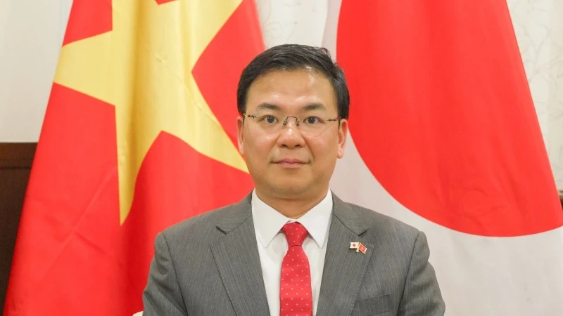 Đại sứ Việt Nam tại Nhật Bản Phạm Quang Hiệu. (Ảnh: Bộ Ngoại giao cung cấp) 