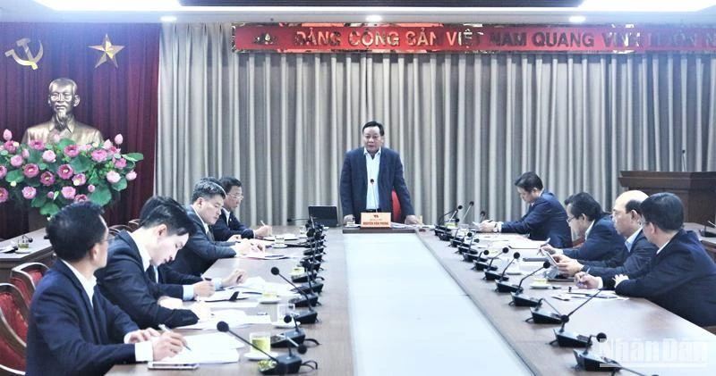 Quang cảnh hội nghị chiều 16/12. 