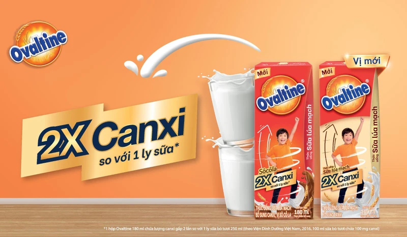 Sản phẩm sữa mới ra mắt của Ovaltine