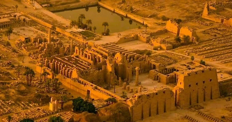 Quần thể đền Karnak ở Luxor, Ai Cập. (Nguồn: unitedguidestravel) 
