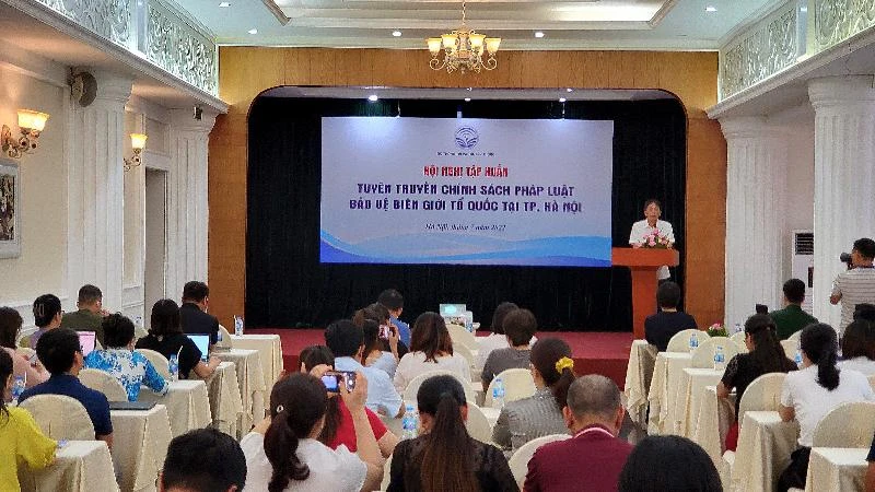 Toàn cảnh Hội nghị tập huấn.