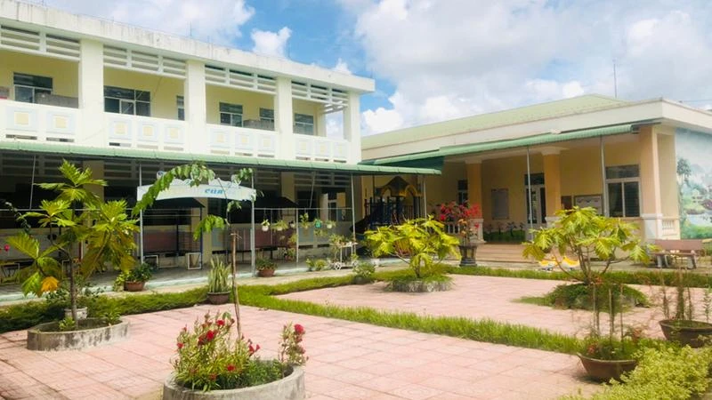 Trường mầm non Đức Hiệp cơ sở 1, huyện Mộ Đức có tổng vốn đầu tư 4,8 tỷ đồng và hoàn thành từ năm 2019, nhưng đến nay công trình này vẫn chưa thể quyết toán.