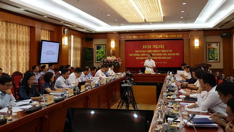 Toàn cảnh hội nghị.