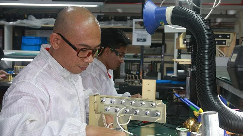 Sản xuất tại một doanh nghiệp FDI ở Đồng Nai.