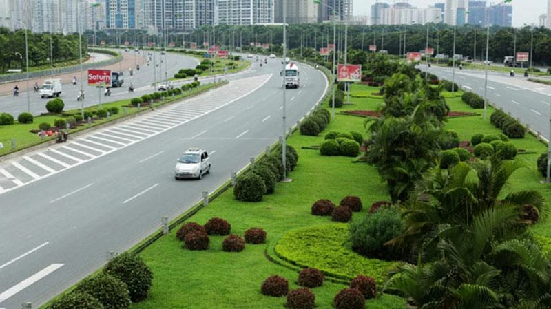 Đại lộ Thăng Long. (Ảnh internet)
