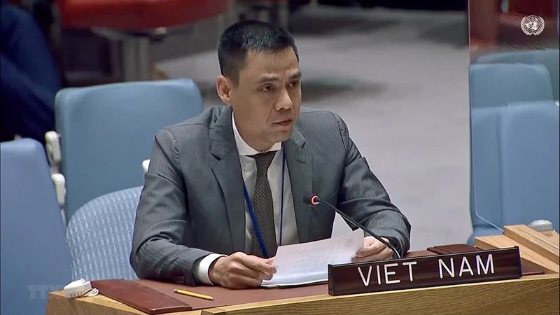 Đại sứ Đặng Hoàng Giang. (Ảnh: Khắc Hiếu/TTXVN)