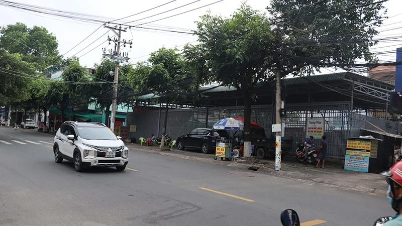 Khu đất “vàng” trên đường Vũ Hồng Phô.