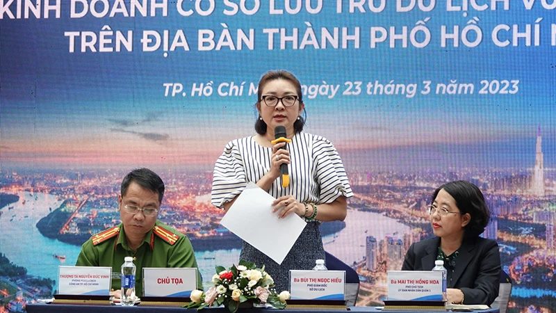 Các đại biểu chủ trì nội dung thảo luận.