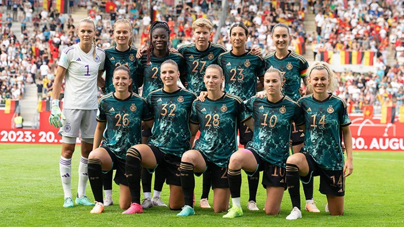 Đội hình ra sân của Đội tuyển Đức. (Nguồn: DFB)