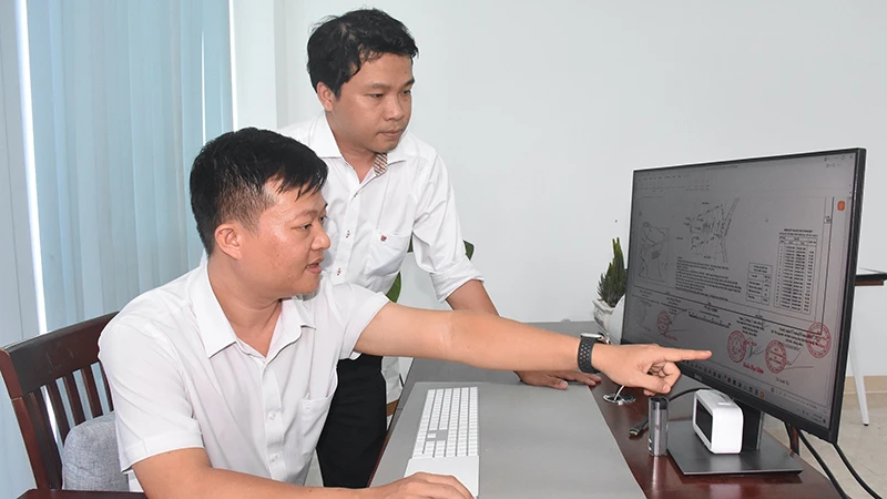 Bản đồ khổ lớn trên địa bàn tỉnh Bà Rịa - Vũng Tàu được ký số giúp giải quyết nhanh thủ tục hành chính.