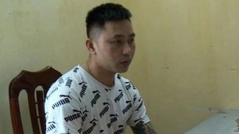 Đối tượng Trần Văn Thành - kẻ cầm đầu đường dây tín dụng đen ở Thái Bình. (Ảnh: Công an cung cấp)