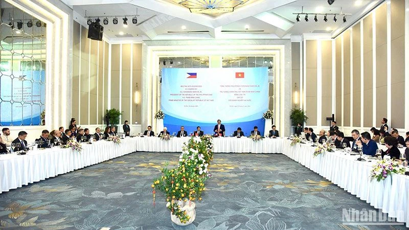 Quang cảnh buổi gặp gỡ.