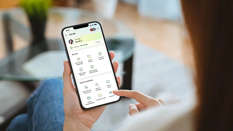 Vietcombank là ngân hàng đầu tiên ra mắt tính năng “Thông báo số dư bằng giọng nói” (Voice OTT) trên app ngân hàng số