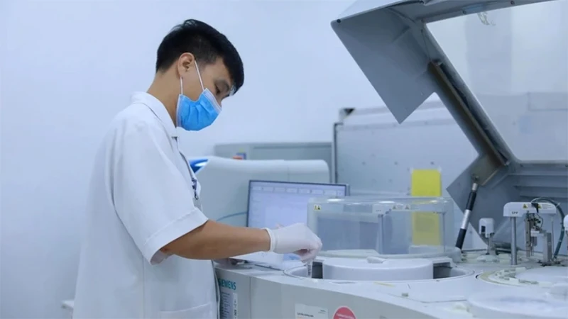 Quy mô thực tế của thị trường y tế Việt Nam đạt mức tăng trưởng trung bình khoảng 28% mỗi năm. (Ảnh minh họa. Nguồn: TTXVN)