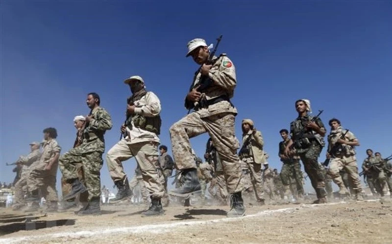Phiến quân Houthi. (Ảnh: AFP/TTXVN)
