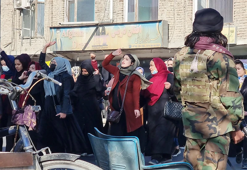 Chính quyền Taliban áp đặt nhiều hạn chế đối với phụ nữ Afghanistan.