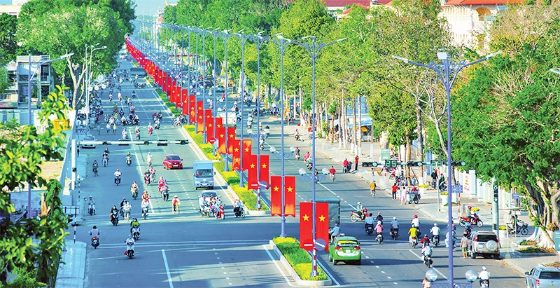 Diện mạo mới trên quê hương Mỹ Tho. Ảnh: DUY NHỰT