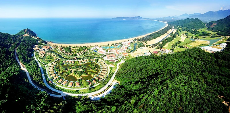 Dự án Khu du lịch nghỉ dưỡng cao cấp Laguna tại Khu kinh tế Chân Mây-Lăng Cô (Thừa Thiên Huế).