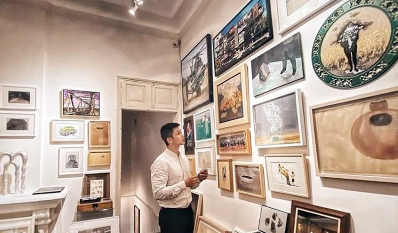 Không gian nghệ thuật Manzi thường xuyên tổ chức các cuộc tọa đàm nghệ thuật. 