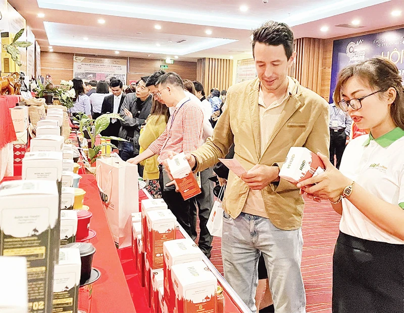Giới thiệu, quảng bá nông sản trong chuỗi liên kết sản xuất-tiêu thụ tại tỉnh Đắk Lắk. 