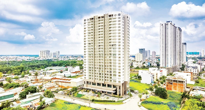 Một dự án nhà ở tại Quận 7.