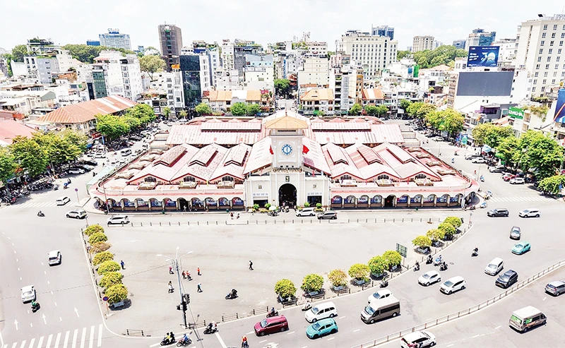 Chợ Bến Thành, Thành phố Hồ Chí Minh. (Ảnh CTV)