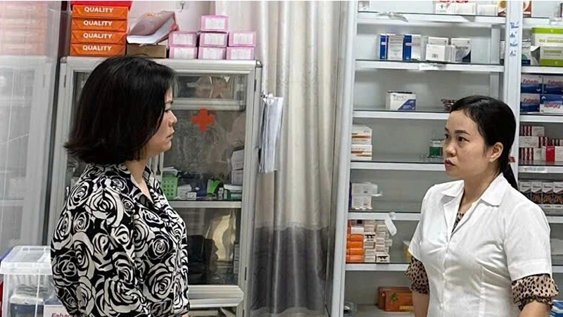 Kiểm tra, giám sát việc quản lý thuốc chữa bệnh trên địa bàn thành phố Hà Nội.