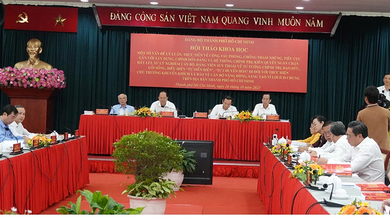 Quang cảnh hội thảo.