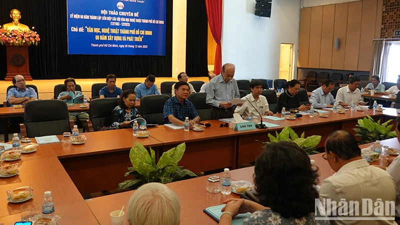 Quang cảnh buổi hội thảo.