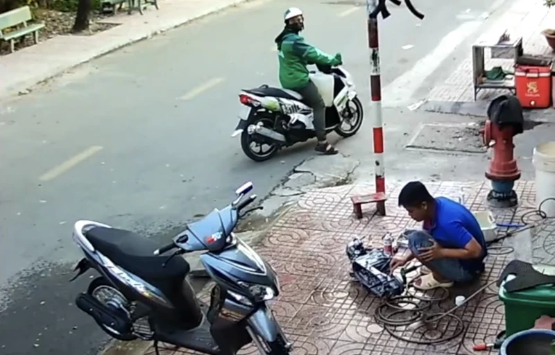 Hình ảnh nghi phạm trích xuất từ camera