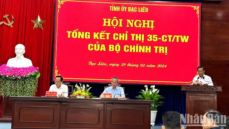 Quang cảnh hội nghị. (Ảnh: TRỌNG DUY)