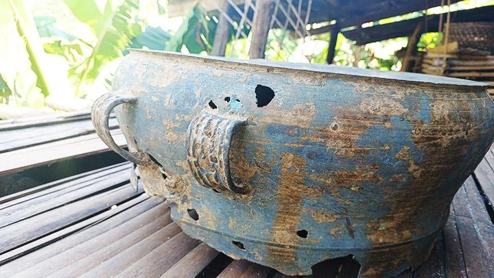 Bảo tàng Cao Bằng tiếp nhận trống đồng