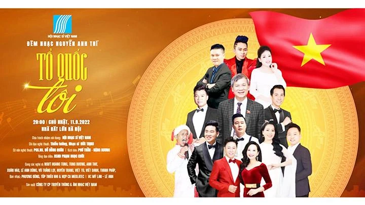 Chất riêng đêm nhạc Nguyễn Anh Trí - “Tổ quốc tôi” 