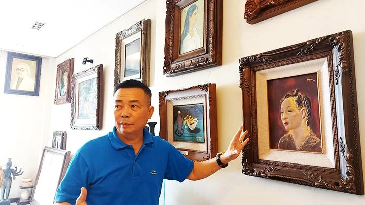Nhà sưu tập Trần Ngọc Lâm giới thiệu về bộ sưu tập cá nhân.